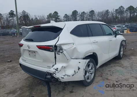 2021 Toyota Highlander L from USA, damaged, VIN 5TDCZRBH9MS091380